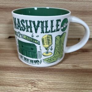 Starbucks NASHVILLE  Been There Series Coffee Mug 14fl oz NWOB